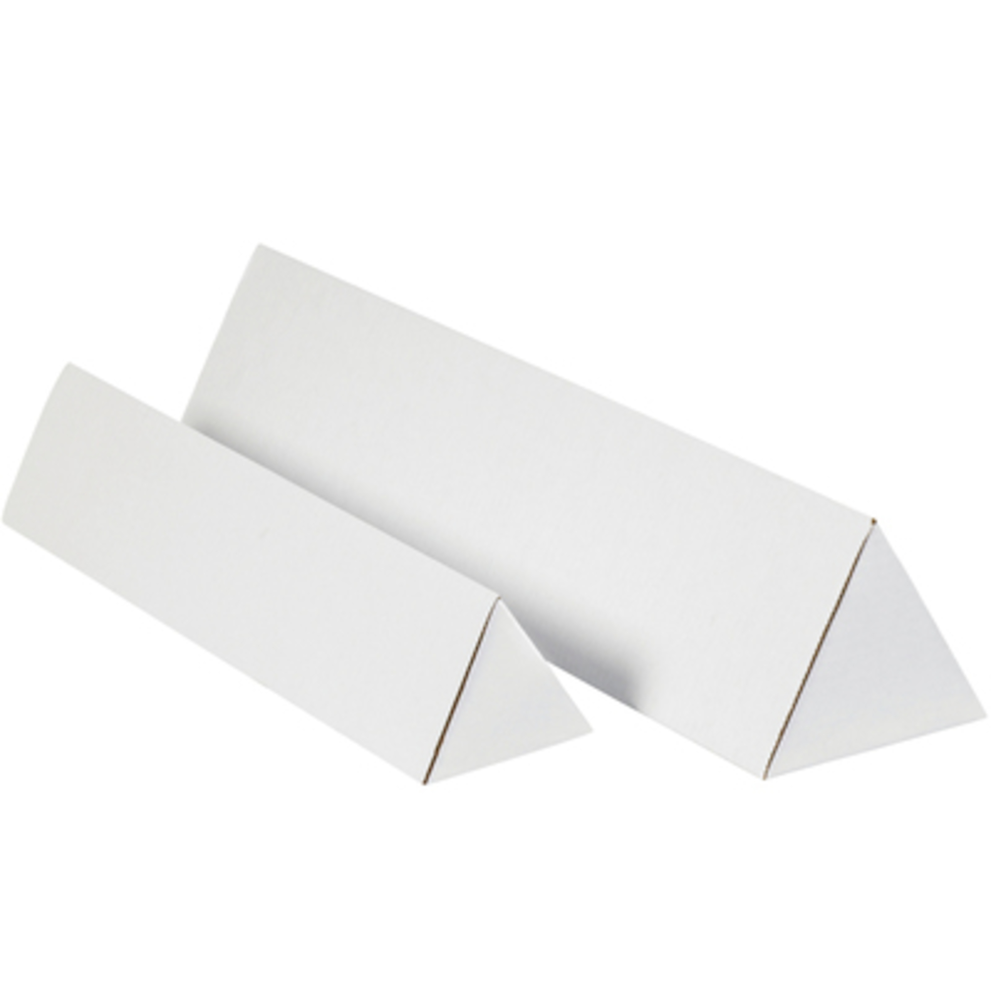Stock Packaging White Triangle Mailing Tubes — 2in. x 24.25in., 50 Pcs, Model# MTM224